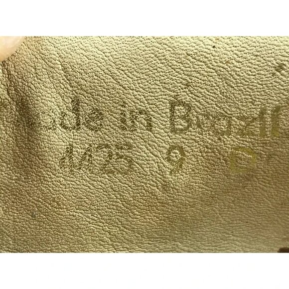 Jarman Mens Black Leather Almond Toe Slip On Block Heel Loafer‎ Shoes Size US 9D - Picture 10 of 10